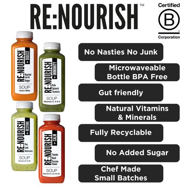 RENOURISH Calm Soup Tomato & Basil 500g