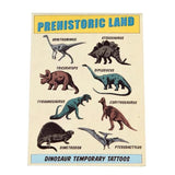 Rex London Prehistoric Land Temporary Tattoos 2 per pack