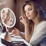 Rio HD Illuminated Makeup Mirror with 1X & 5X Magnification