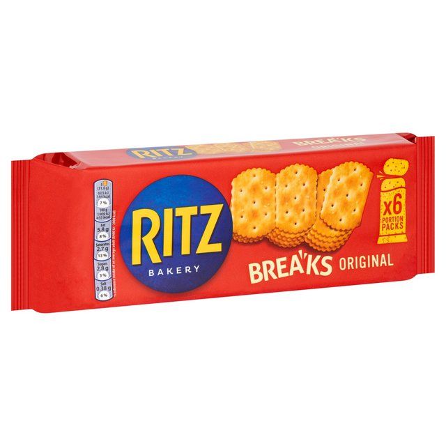 Ritz Breaks Original Crackers 6 x 31.6g