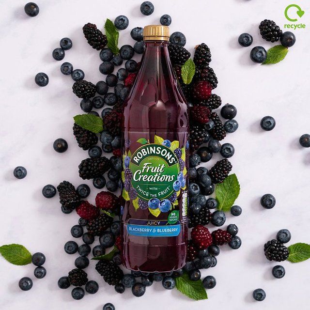 Robinsons Fruit Creations Blackberry and Blueberry 1L