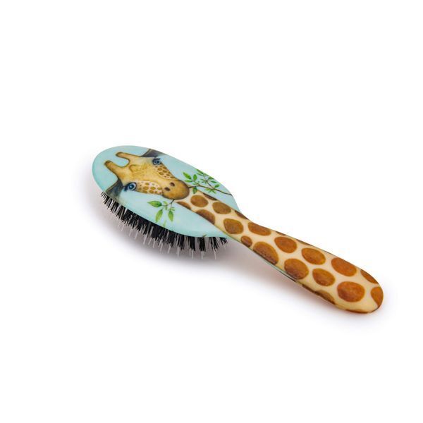 Rock & Ruddle Giraffe Large Synthetic Bristle Hairbrush