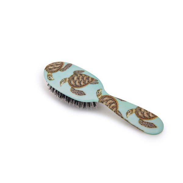 Rock & Ruddle Turtles Large Mix Bristle Hairbrush