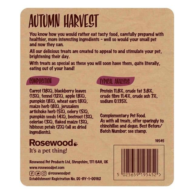 Rosewood Naturals Autumn Harvest 150g
