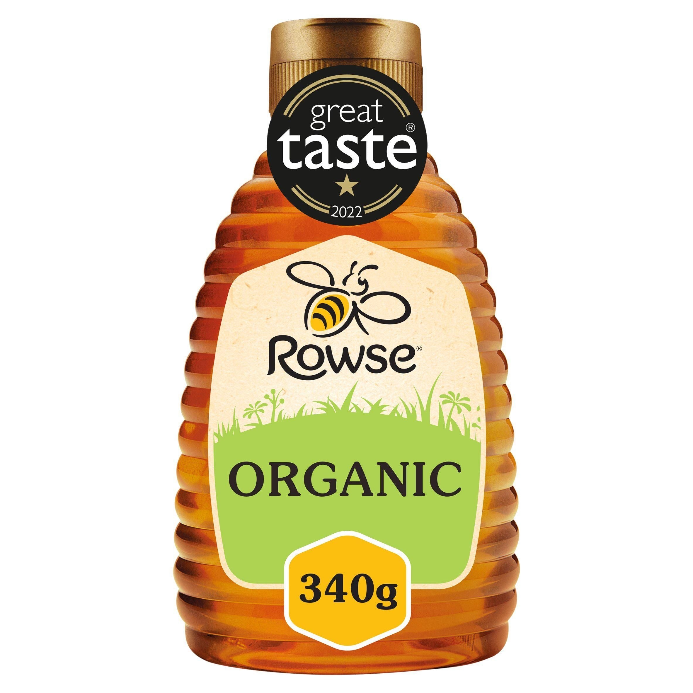 Rowse Organic Squeezy Honey 340g