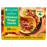 Sainsbury's Chicken Tinga Tacos Meal Kit