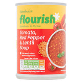 Sainsbury’s Flourish Tomato Red Pepper & Lentil Soup 400g