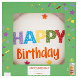 Sainsbury's Happy Birthday Celebration Madeira Cake 1208g (Serves 18)