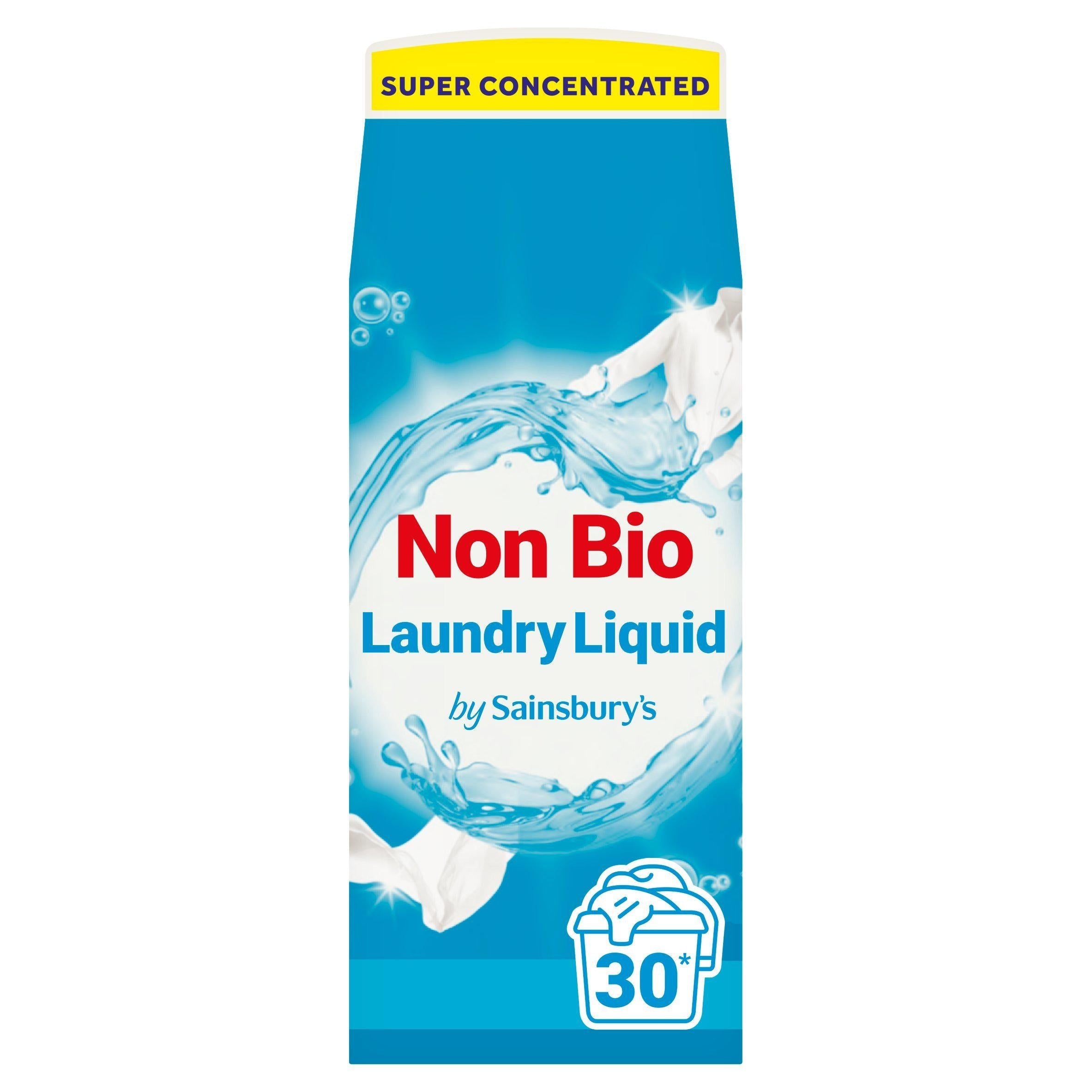 Sainsbury's Nonbio Superconcentrated Laundry Liquid 750ml