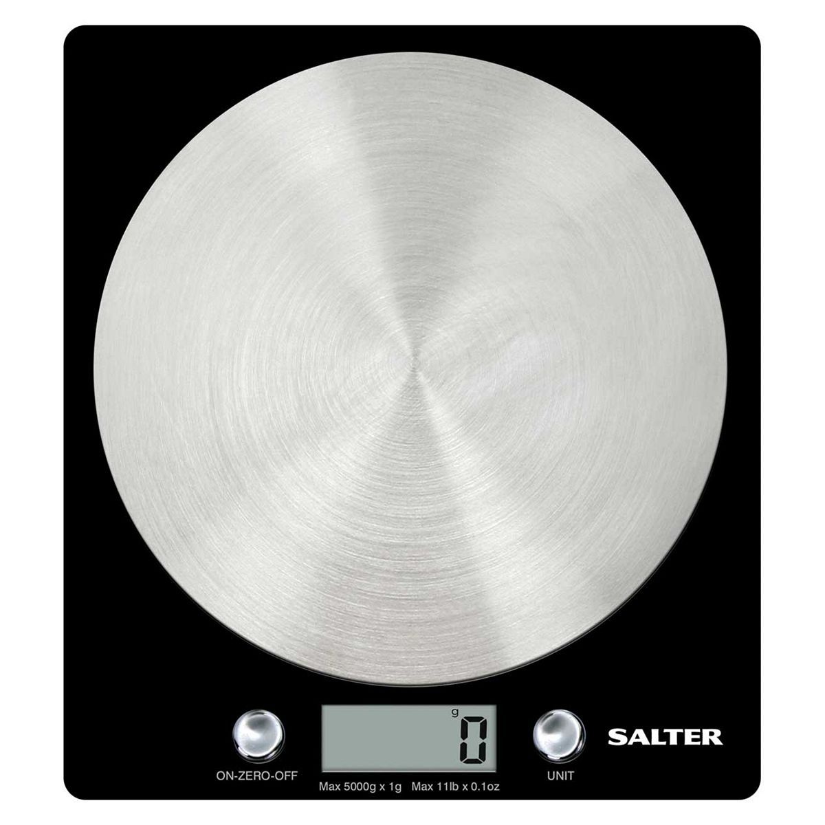 Salter Disc Electronic Scale - Black