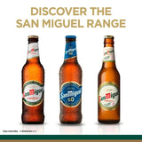 San Miguel Premium Lager Beer Chilled To Your Door Bottles 18 x 330ml