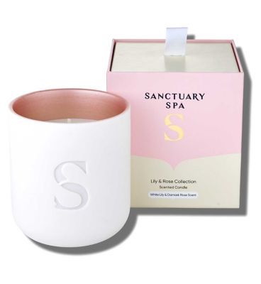 Sanctuary Spa Lily & Rose Collection Scented Candle