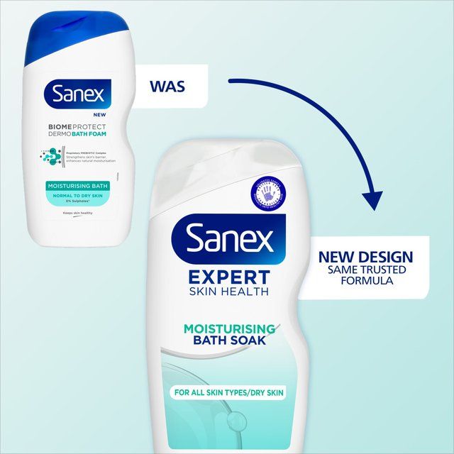 Sanex Expert Moisturising Bath Soak 450ml