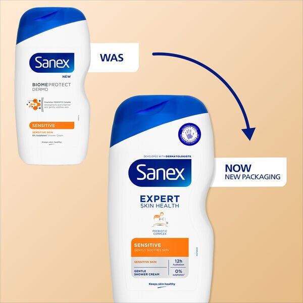 Sanex Expert Skin Health Sensitive Shower Gel 450ml
