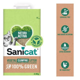 Sanicat Natura Activa 100% Green Clumping Cat Litter 2.5kg