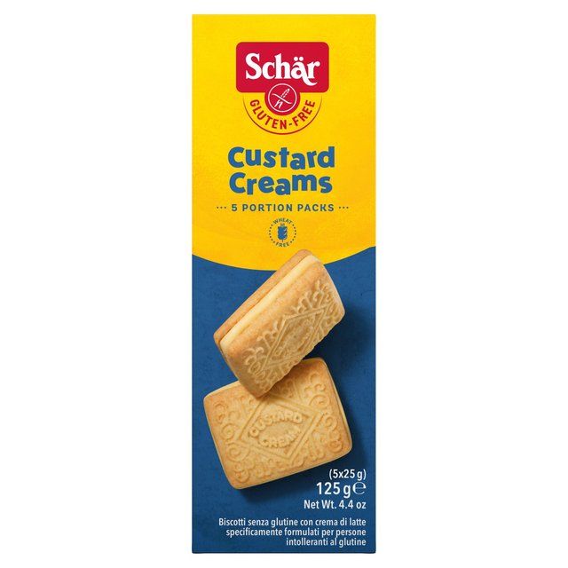 Schar Gluten Free Custard Creams 125g Default Title