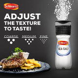 Schwartz Adjustable Grinder Salt 60g