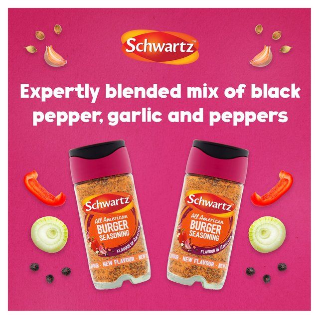 Schwartz All American Burger Seasonings Jar 48g