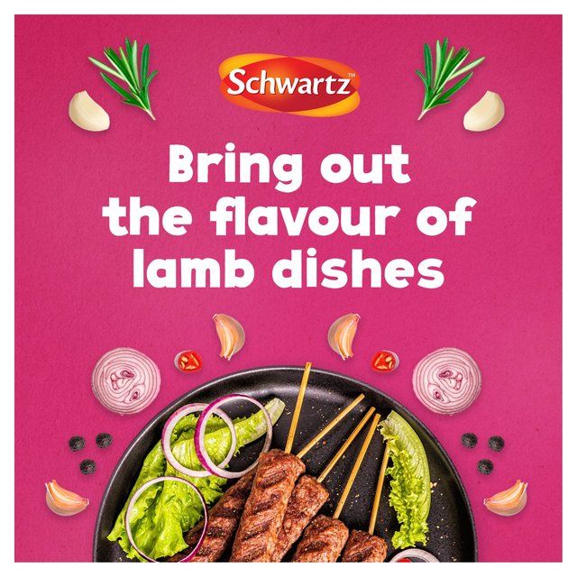 Schwartz Rosemary & Garlic Lamb Seasoning Jar 38g