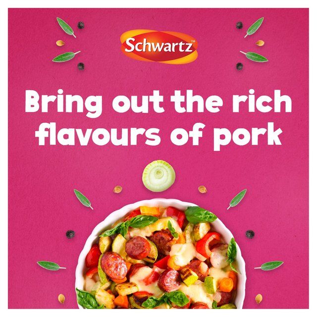 Schwartz Sage & Onion Pork Seasoning Jar 34g