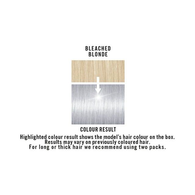 Schwarzkopf Live Steel Silver 98 Ultra Brights Semi-Perm Hair Dye