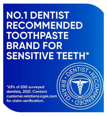 Sensodyne Sensitive Toothpaste Repair & Protect Whitening 75ml
