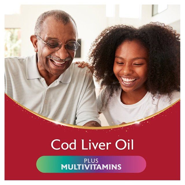 Seven Seas Cod Liver Oil Plus Multivitamins Omega-3 Fish Oil Capsules 90 per pack