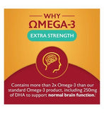 Seven Seas Omega-3 Fish Oil Extra Strength with Vitamin D 30 Capsules