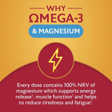 Seven Seas Omega-3 Fish Oil & Magnesium with Vitamin D 30 Day Duo Pack 60 per pack