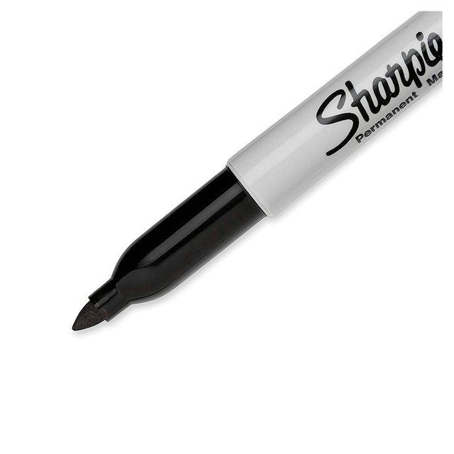 Sharpie Permanent Marker Black 5 per pack