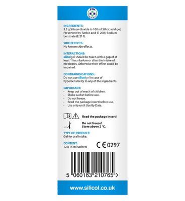 silicolgel 12 x 15ml Sachets