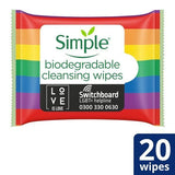Simple Pride Limited Edition Biodegradable Cleansing wipes