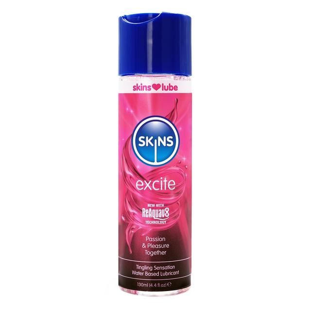Skins Excite Tingling Water Based Lubricant 130ml