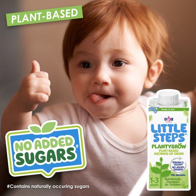SMA Little Steps Plantygrow Plant-Based Growing Up Drink 1-3 Years 200ml
