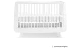 Snuzkot Skandi 3 Piece Nursery Furniture Set - White