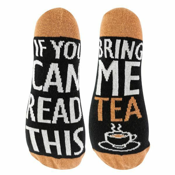 Sock Snob If You Can Read This Bring Me... Socks 6-11 UK Tea / 1EA
