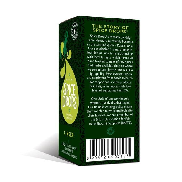 Spice Drops Concentrated Natural Ginger Extract 5ml