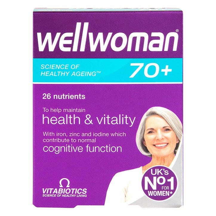 Vitabiotics Wellwoman 70+ - 30 Tablets Women's Multivitamins Boots