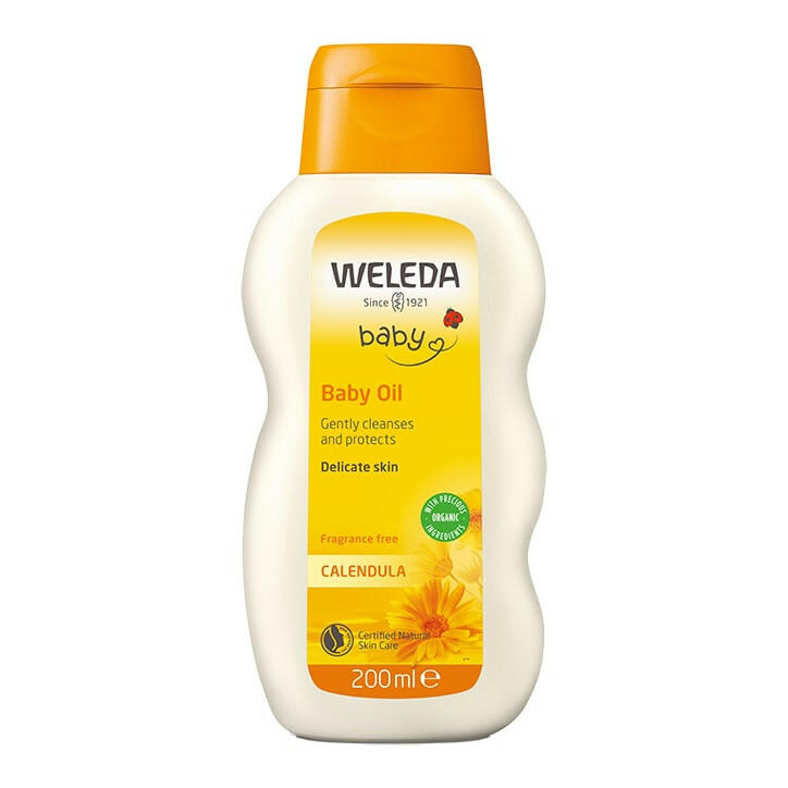 Weleda Calendula Baby Oil 200ml Natural Mother & Baby Care Boots