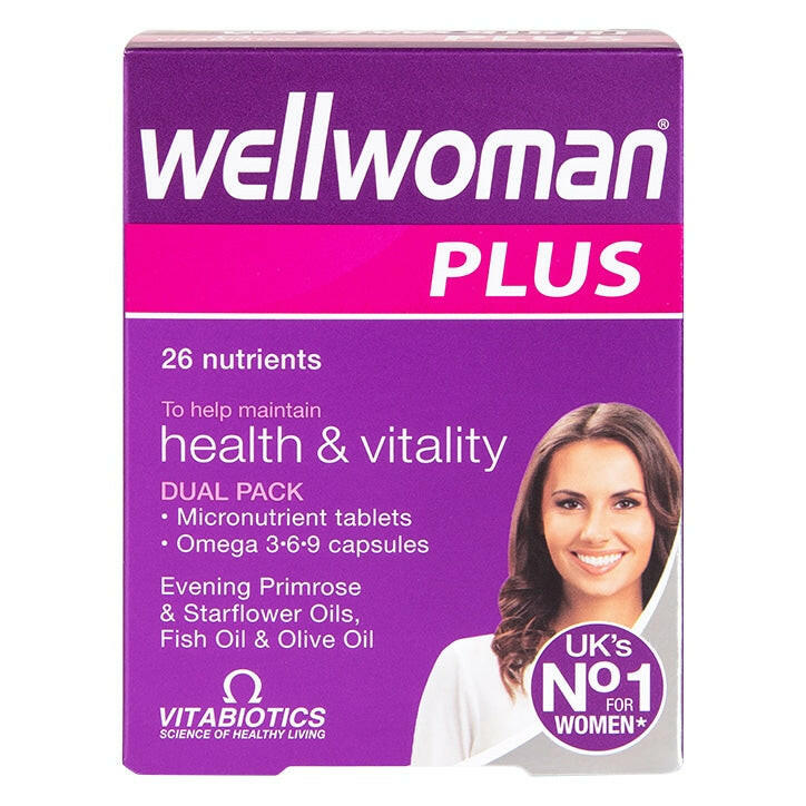 Vitabiotics Wellwoman Plus Omega 3.6.9 - 56 Tablets Omega 3 Supplements & Fish Oils Boots