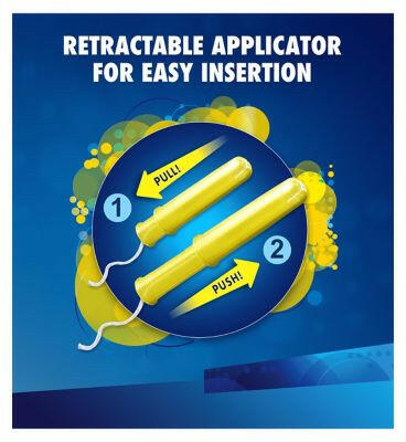 Tampax Compak Regular Tampons Applicator 18X Suncare & Travel Boots