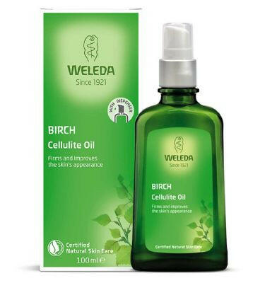 Weleda Birch Cellulite Oil 100ml Vegan Make Up & Beauty Accessories Boots