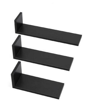 Tutti Bambini Rio Set of Three L-Shaped Wall Shelves - Slate Grey GOODS Boots