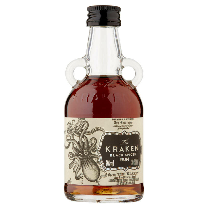 The Kraken Black Spiced Rum Liqueurs & Spirits ASDA