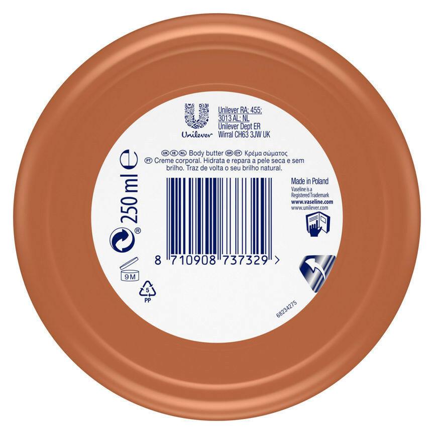 Vaseline Cocoa Radiant Body Butter Body Care ASDA