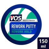 VO5 Rework Hair Putty 150ml hair Sainsburys