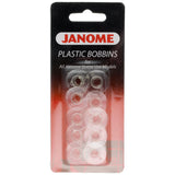 Janome Plastic Bobbins Pack Of 10