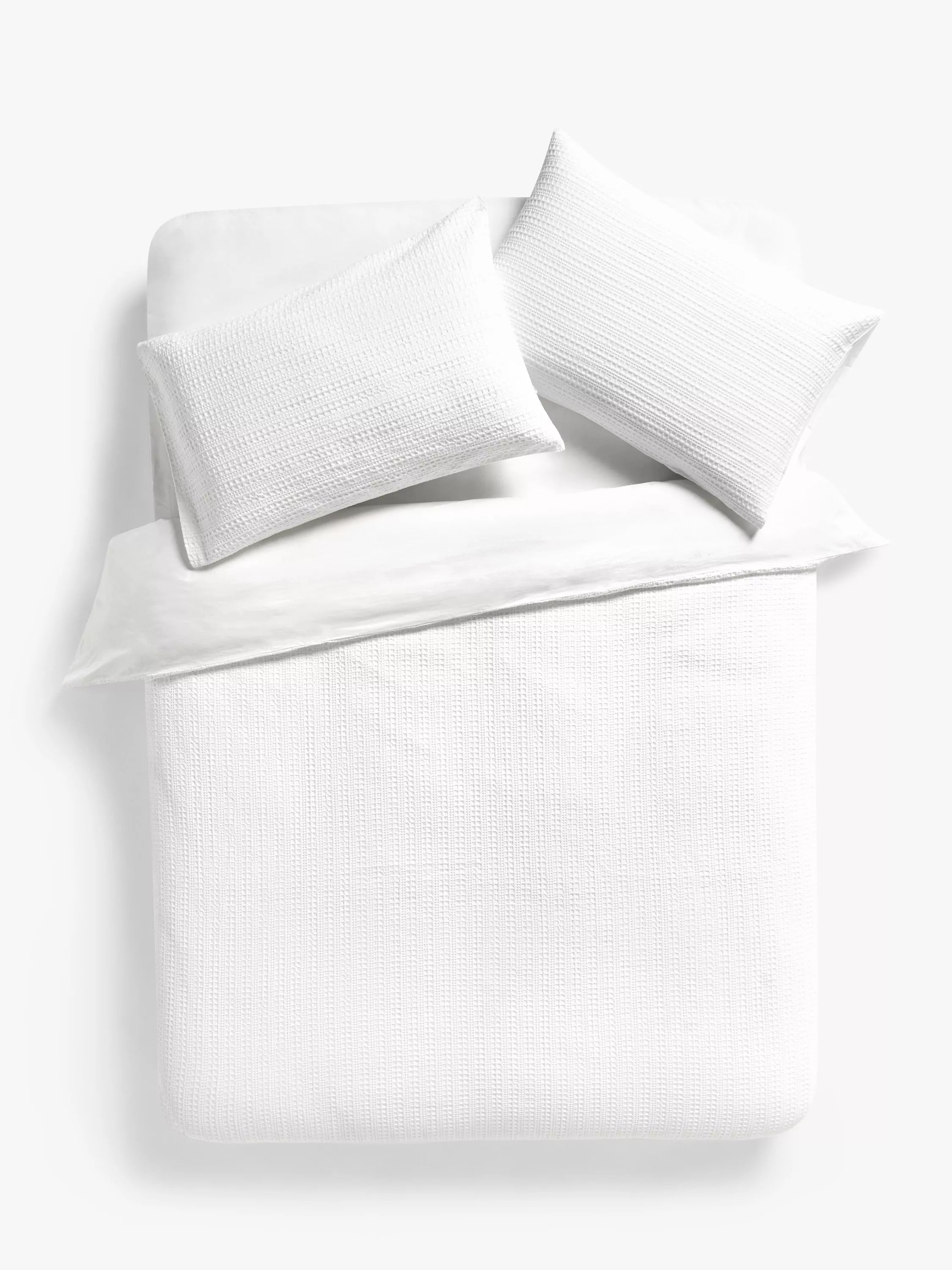John Lewis Stripe Waffle Bedding - McGrocer