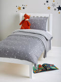 John Lewis Easy Care Stardust Reversible Duvet Cover and Pillowcase Set - McGrocer