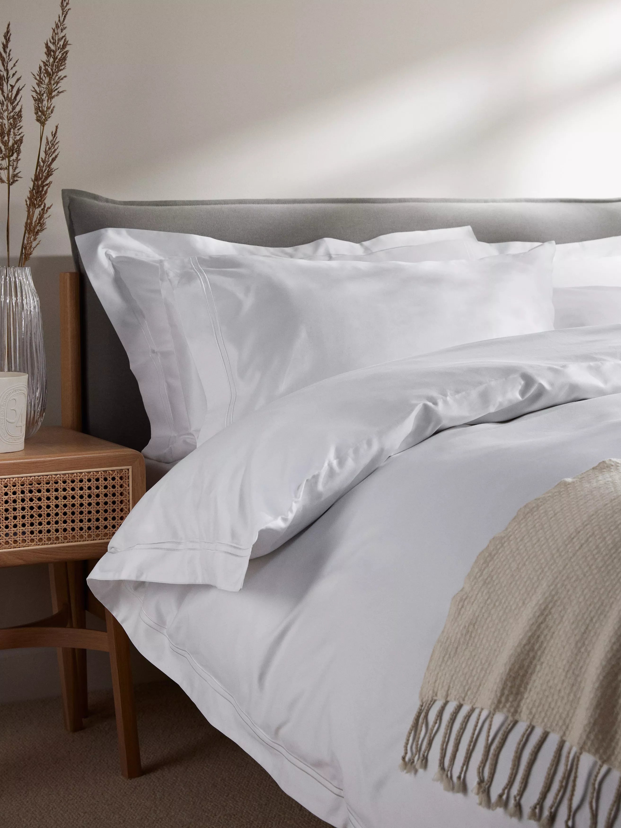 John Lewis The Ultimate Collection Luxury Egyptian Cotton Sateen, 1600 Thread Count Bedding - McGrocer